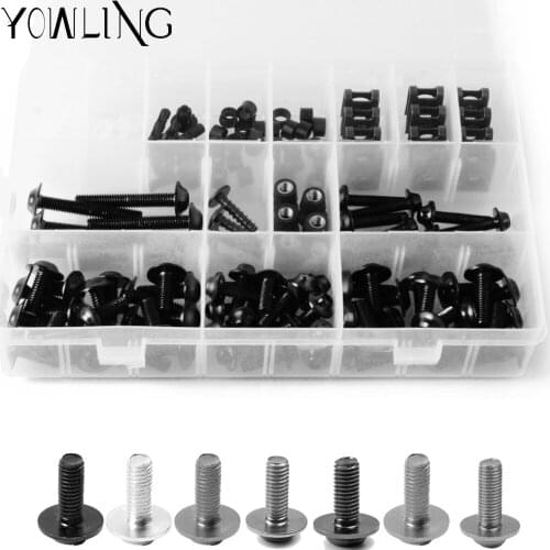 For SUZUKI GSF 600S BANDIT GSF600S 1995 1996 1997 1998 1999 Full Fairing Bolts Kit Speed Nuts Motorcycle Side Covering Screws