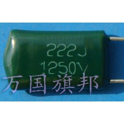 Delivery.Free of polyester capacitor 1250 v CL11 30 222 0.0022 2 yuan at the university of Florida