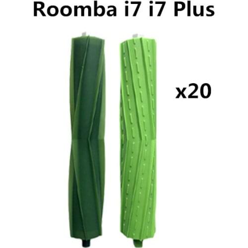 20set Washable Accessories Main Turbo Roller Green Brush For irobot Roomba i7 i7 Plus +i7P E5 E6 Robot Vacuum Cleaner Parts Kits