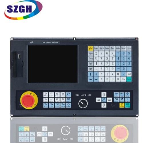 Best price 2 Axis CNC Lathe Controller New version CNC990TDb English panel English software