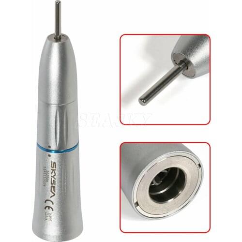 Dental Internal Inner Water Spray Speed Straight Nose Cone Handpiece 1:1 Ratio For Kavo Motor