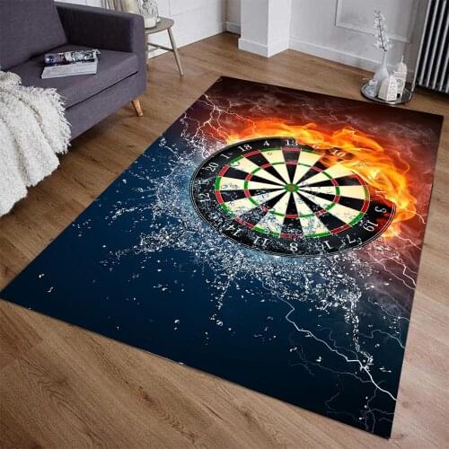 Darts Patterned Carpet ,Non Slip Floor Carpet,Teens Carpet,Turkish Rug