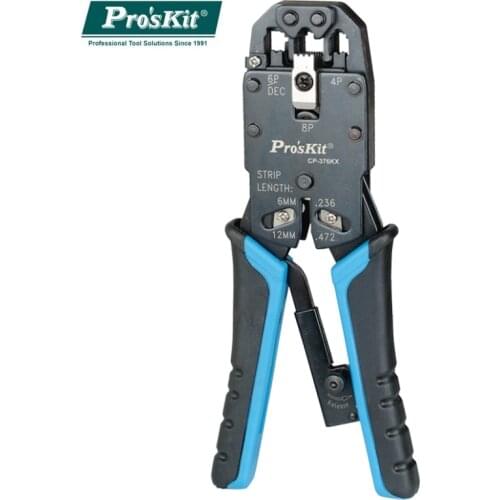 ProsKit PK-4013 Network Wiring Tool Set 14-piece Network Comprehensive Tool Set Multifunctional Computer Repair Combination Set