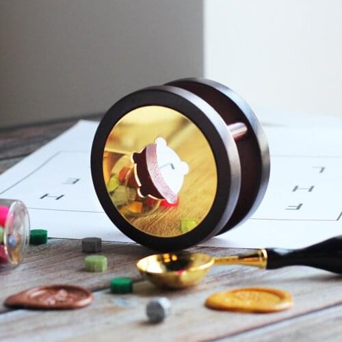 Retro Wax Seal Melting Furnace Set Wax Seal Beads Sticks Warmer Wax Seal Stove Stamp Candle Wax Stamp furnace Decorative Craft