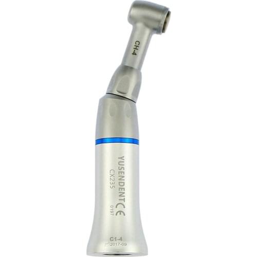 COXO Dental Low Speed Handpiece Contra Angle Handpiece Push Botton 1:1 CX235C1-4 YUSENDENT