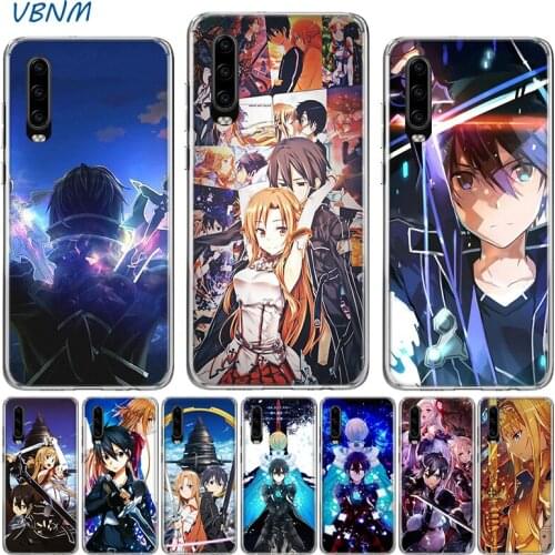 Sword Art Online SAO Anime Silicone Case For Huawei P40 P30 P20 Mate 30 20 10 P10 Pro+ lite P Smart Z Plus + 2019 2018 Cover
