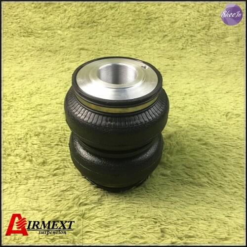 SN142156BL2-JM1-S/AIRLIFT5814 Fit JOM coilover(Thread M54*1.5-52)Air suspension Double convolute rubber airspring/airbag