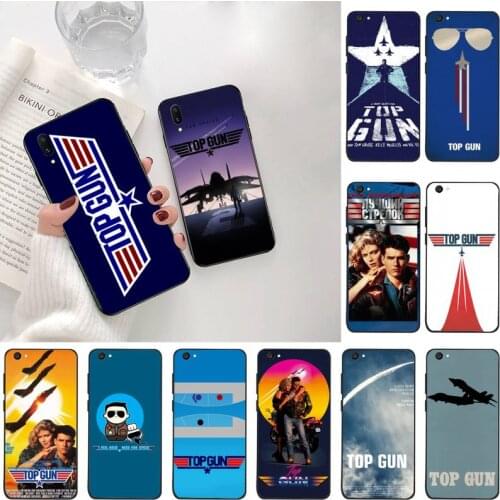 TV Series Top Gun poster Phone Case For Vivo Y91c Y17 Y51 Y67 Y55 Y7s Y81S Y19 V17 vivos5