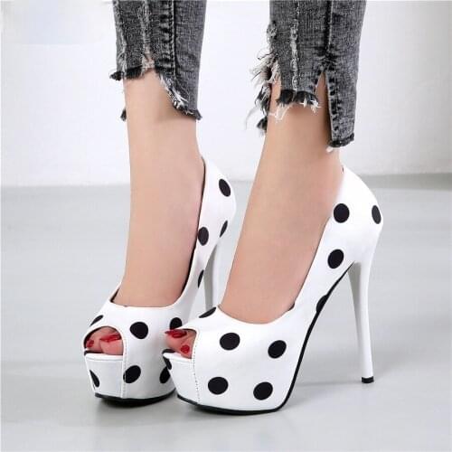 2021 Women Peep Toe Platform Heels Shoes Ladies Office Party Wavy Toe Wedding Shoes Satin shallow mouth fish mouth shoes