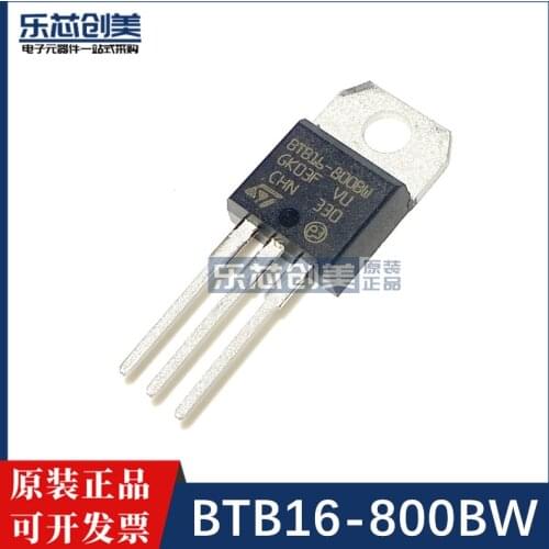 100% Original New In Stock BTB16-800BW TO-220 16A 800V (5pcs/lot)