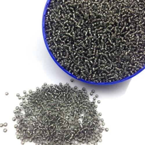 16g 1000pcs 2mm 12/0 Gray Silver Lined Round Loose Spacer Beads Cezch Glass Seed Bead Handmade Jewelry Making DIY Garment Bead