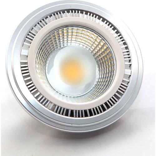 15W COB Dimmable GU10 G53 base AR111 QR111 ES111 LED AR111 Lamp AC85-265V DC12V LED Ceiling Light LED Spotlight Free Shipping