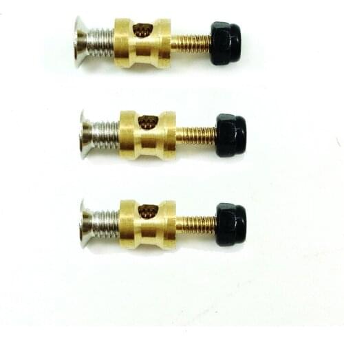 20PCS 1.1mm 1.6mm 2.1mm Pushrod Connectors Linkage Stopper Metal Quick Adjuster Positioner Servo Connector for DIY RC Boats Part