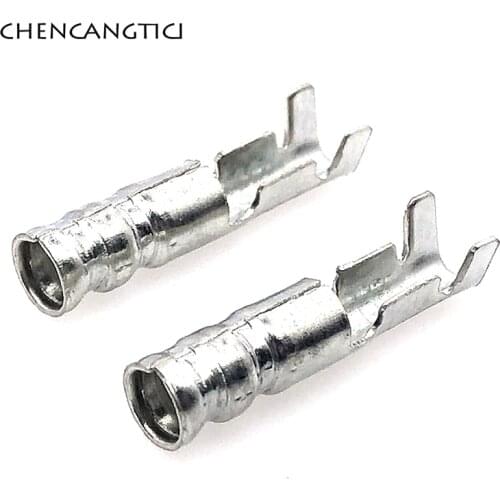 20 Pcs Auto Wire Splice Terminal Car Elcetric Connector Pin Round Type Crimp Loose 2.8MM Terminals G138