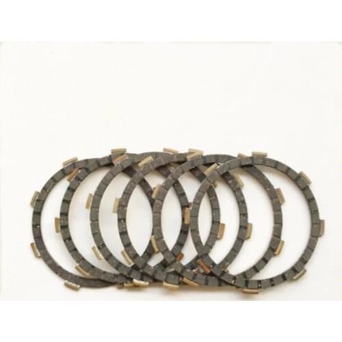 6 Pcs Motorcycle Engine Parts Clutch Pad Friction Plates Kit For Yamaha DT125 DT 125