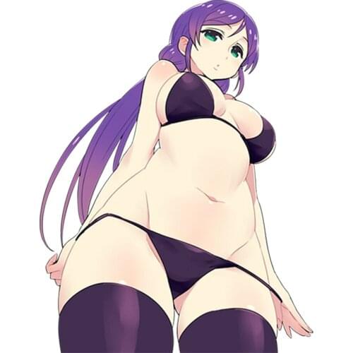 Love Live! Toujou Nozomi Collection Cartoon Car Sticker Vinyl Auto Accessories Car Styling Decal PVC 13cm*10cm Cover Scratches