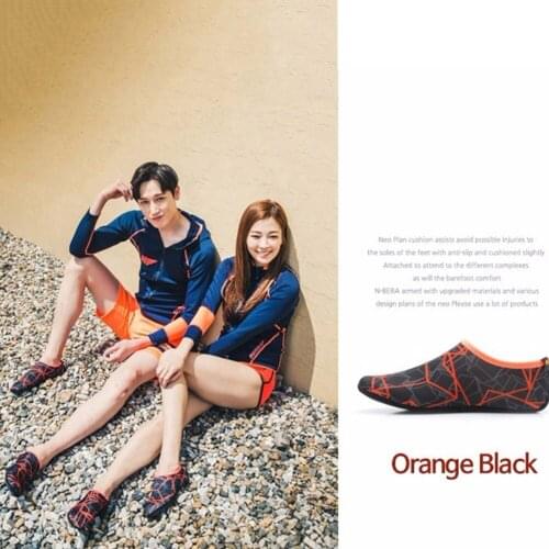 1 Pair Unisex Diving Socks Summer Beach Barefoot Water Sports Shoes Aqua Snorkeling Socks Swimming Pool Anti Slip Shoes