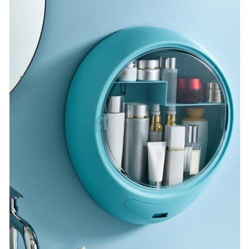 New Fashion mMakeup Organizer Large Capacity Waterproof And Dustproof Bathroom Cosmetic Storage Box Desktop Beauty Storage Drawe