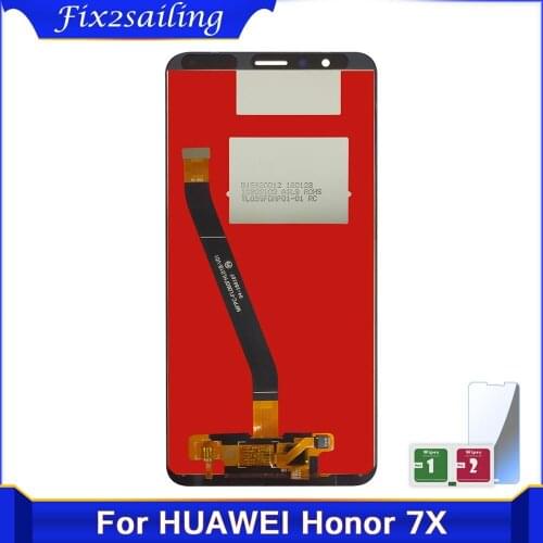 LCD For Huawei Honor 7X BND-L21 BND-L22 BND-L24 LCD 5.93 inch LCD Display Touch Screen Digitizer Assembly 2160*1080 Resolution