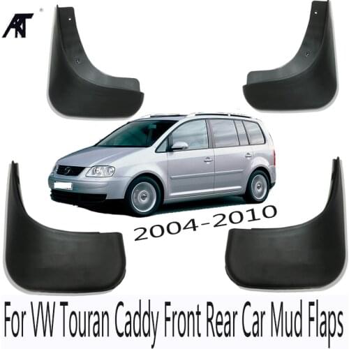 Mud Flap For VW Touran Caddy 2004-2010 Front Rear Car Mud Flaps Mudflaps Splash Guards Mudguards Fender