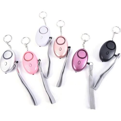 Self Defense Alarm 130dB Security Protect Alert Scream Loud Emergency Alarm Keychain Personal Safety For Women Child Elder Girl