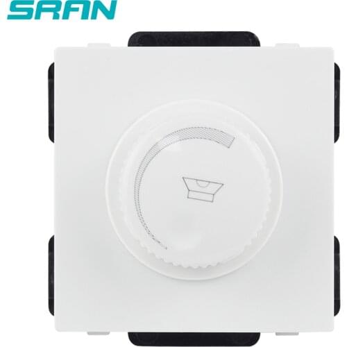 SRAN 52*52 Tone Tuning Switch Socket Function Module Accessories Suitable For 86*86mm Panels