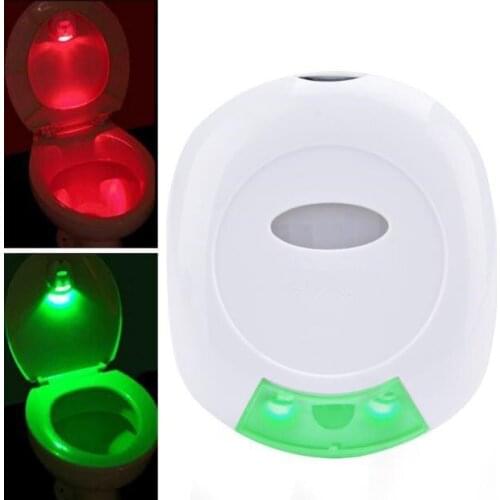 10PCS/Lot LED Sensor Motion Activated Toilet Light body induction small night lamp bathroom automatically wall closet light