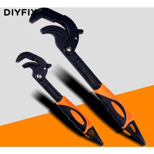 Multifunctional Fast Pipe Wrench Universal Hose Net Self Adjustable Wrench Set 14-30mm 30-60mm With Cast irn Body Hand Tools