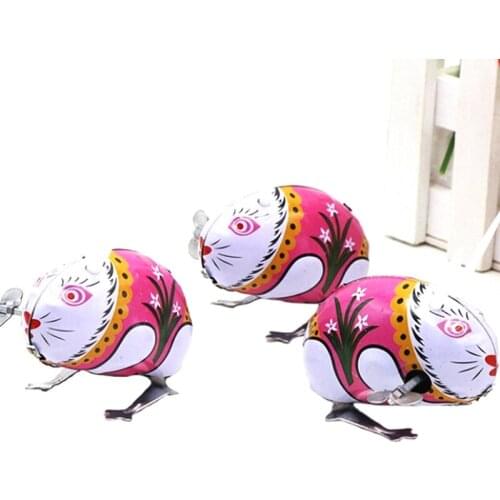 Vintage Classical Wind-Up Jumping Rabbit Toys Wind Up New Action Figures Educatinal Toy kids Children Gift Present