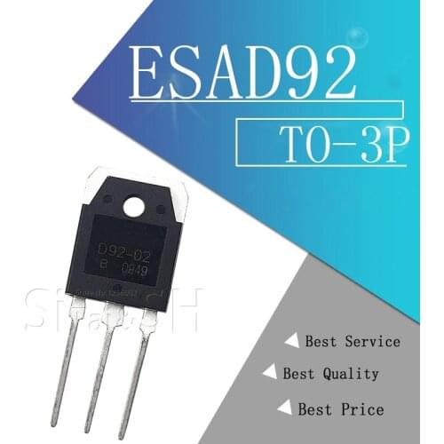 10pcs/lot D92-02 ESAD92-02 TO-3P diode 20A 200V welders common new original