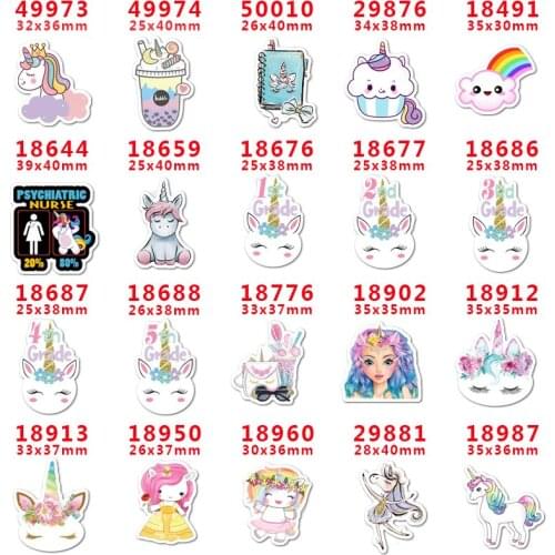 10 Pcs Cartoon Planar Resin Cabochons PR49973