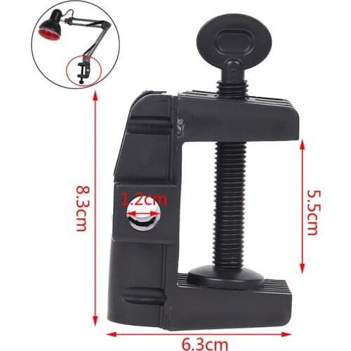 Bracket Clamp Accessories DIY Fixed Clip Light Mount Holder for Desk Lamp