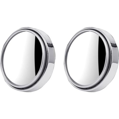 Small Round Mirror 360 Degree Reversing Blind Spot Mirror Convex Mirror Rear View Mirror Glass Borderless Small Round Mirror