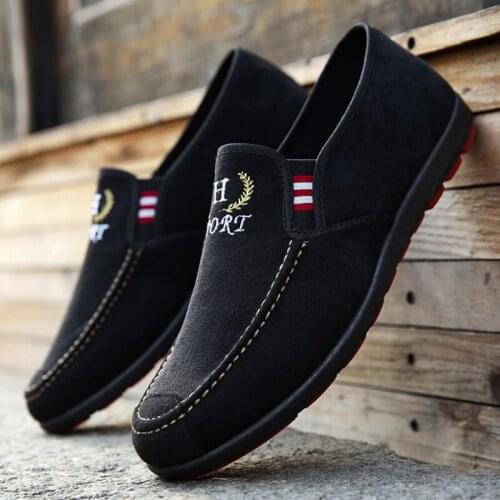 New Spring Fashion Canvas Shoes For Men Slip On Loafers Espadrilles For Men Breathable Casual Sneakers Comfort Male Shoe
