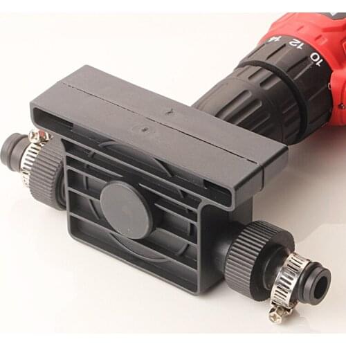 Oil Fluid Water Pump Portable Electric Drill Pump Self Priming Transfer Oil Fluid Water Pump Shank for Electric Drill