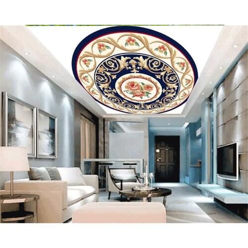 3d Wallpaper Mural Clear and Simple Exquisite Wallpaper for Floral Interior Zenith Decoration