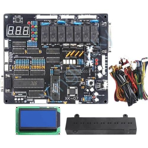 Original crane machine kit toy Crane PCB Board with Sensor LCD display Wire Harness for claw crane game cabinet Doll Machine kit