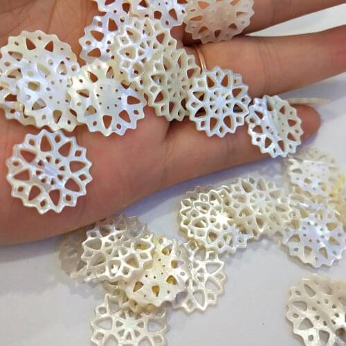 1PC Natural Shell Charms Pendant Can Be Inlaid Necklace Pendants For Jewelry Making DIY Necklace Earrings Hairpin Accessories