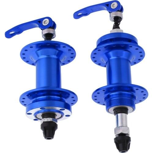 36-Hole Bicycle Hubs Front 100mm Rear 135mm Mountain Bike Disc Hub 5 6 7 8 Speed Aluminum Alloy Cycling Disc Brake Accessories