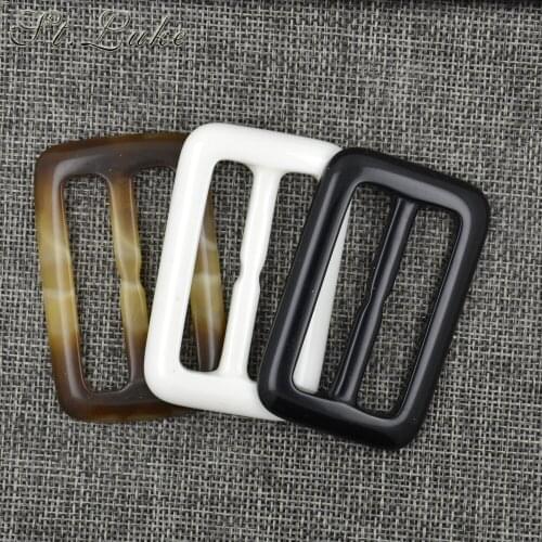 High quality 10pcs/lot black white coffee resin belt buckle for Luggage women dress overcoat windcoat garment accessories DIY