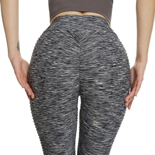 Push Up Leggings Sport Women Fitness 2021 High Waist Jacquard Leggings Running Yoga Pants Energy Tight Leggings Gym Girl Leggins
