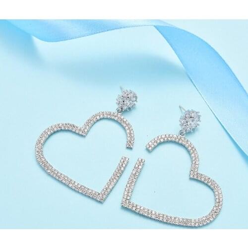 Zhijia Jewelry Women's Silver Earrings