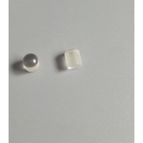 5mm Optical Glass Plano Convex Cylindrical Lens NM Necklace Projection Lenses Magnifying Focusing Lentes DIY Creative Love Gift