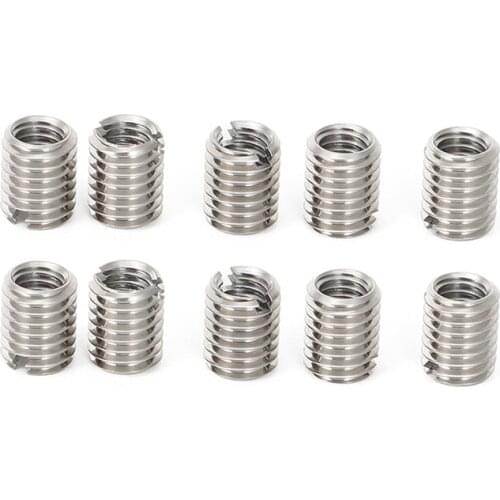 Stainless Steel 304 Inside Outside Thread Adapters M8 8mm Male to M6 6mm Female Screw Wire Threaded Reducers Conversion Nut