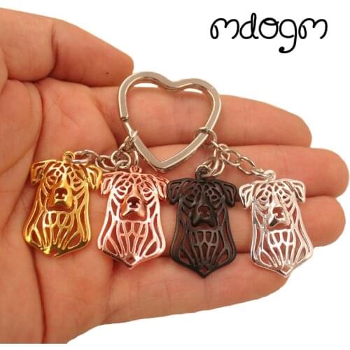 New Fashion Beauceron Dog Animal Cute Gold Silver Plated Keychain For Bag Car Women Men Girls Boys Love Jewelry K169