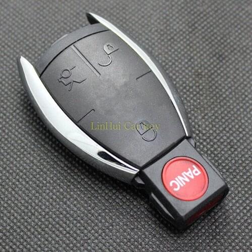 PINECONE for MERCEDS BENZ S Class Smart Key Case 3+1 Buttons Remote Blank Key Shell 1 PC