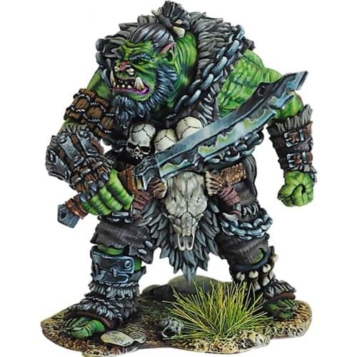 60mm Resin Model Kit figure GK, Orc Marauder 2 Bagg Frantic, Fantasy theme, Unassembled and unpainted kit