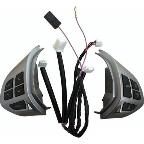 Radio Volume Steering Wheel Control Switch Sound Button For Mitsubishi Laner Outlander ASX 2007 2008 2009-2014 Car Accessories