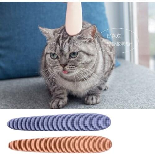 Pet Cat Comb Pet Comb Cat Tongue Metal Dog Comb Texture Design Cat Massage Comb Licking Clean And Floating Cat Supplies Cat Tong