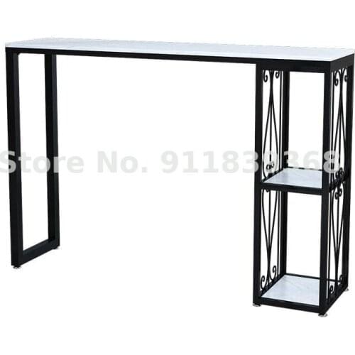 Balcony Window Marble Bar Table Family Northern Europe Simple Modern Family Porch Partition Dining Table Chair One Body Small